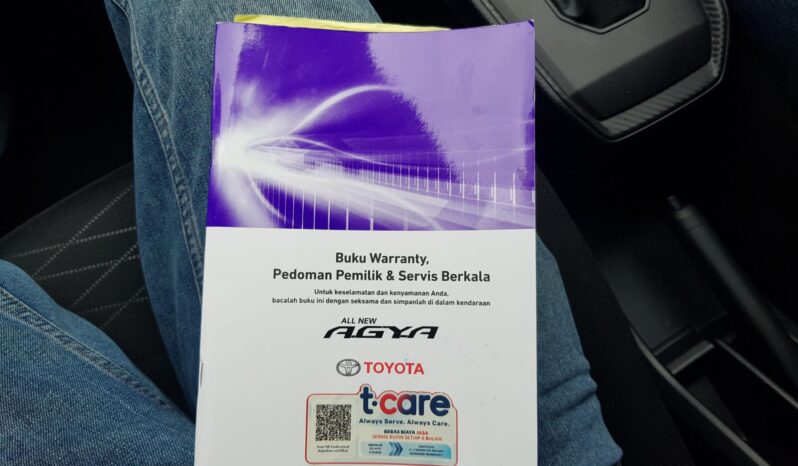 
								Toyota All New Agya 1.2G Matic 2023 full									