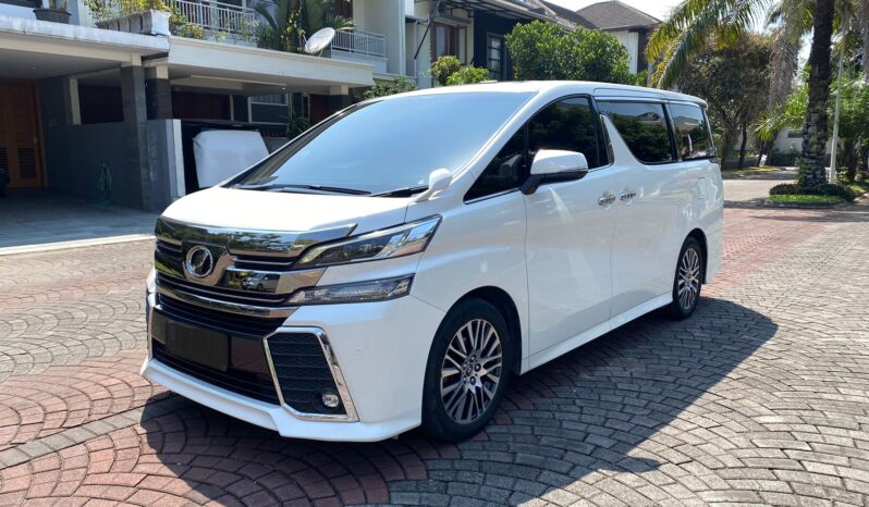 
								Toyota Vellfire 2.5 ZG CBU Tahun 2015 full									