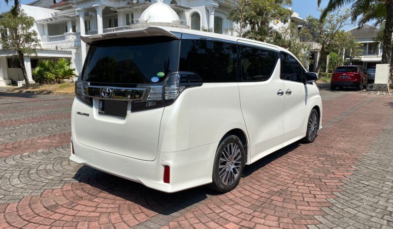 
								Toyota Vellfire 2.5 ZG CBU Tahun 2015 full									